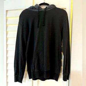 Black and grey mens sweatshirt